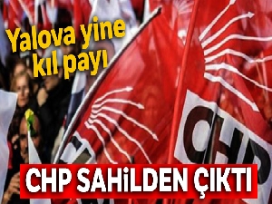 CHP sahilden çıktı