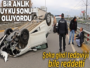 Bir anlık uyku sonu oluyordu