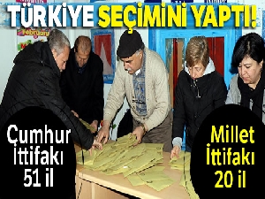 Türkiye seçimini yaptı!