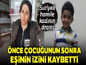 Suriyeli hamile kadının dramı