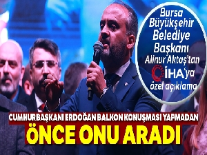 Cumhurbaşkanı Erdoğan balkon konuşması yapmadan Başkan Aktaş'ı aradı