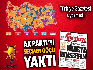 AK Parti'yi seçmen göçü yaktı