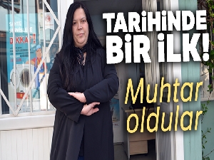 İnegöl tarihinde ilk kez iki kadın muhtar oldu