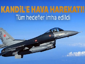 Kandil'e hava harekatı! Tüm hedefler imha edildi