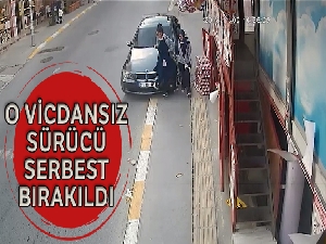 Lüks aracıyla kıza çarpan vicdansız sürücü serbest bırakıldı