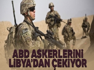 ABD askerlerini Libya'dan çekiyor