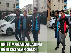 İstanbul'da yol kesip “drift” yapan magandalara 10 bin 20 lira para cezası kesildi