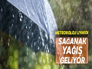 Meteoroloji uyardı, sağanak yağış geliyor! 9 Nisan 2019 yurtta hava durumu