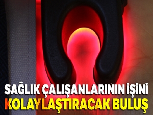 Sağlık çalışanlarının işini kolaylaştıracak buluş