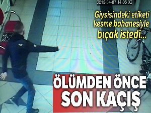 Ölümden önce son kaçış
