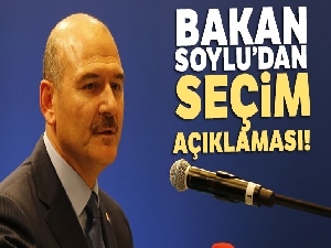 İçişleri Bakanı Süleyman Soylu: 'İstanbul'da seçim tekrarlanmalı'