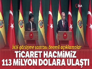 İkili görüşme sonrası önemli açıklamalar