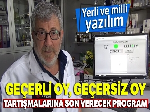 Geçerli oy, geçersiz oy tartışmalarına son verecek program yaptılar