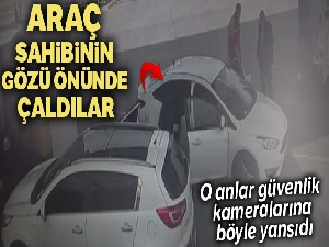 Lastiği patlatıp araçtan çek dolu çantayı böyle çaldılar
