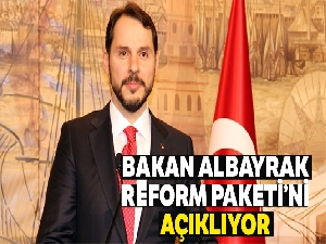 Bakan Albayrak Reform Paketi'ni  açıkladı