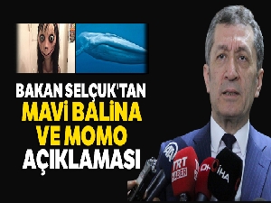 Milli Eğitim Bakanı Selçuk: 'Mavi Balina ve Momo oyun değil, siber saldırıdır'