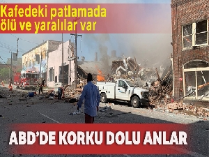 ABD'de kafede patlama: 1 ölü, 15 yaralı