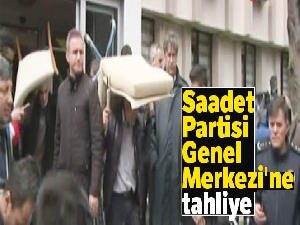Saadet Partisi Genel Merkezi'nde tahliye işlemleri başladı