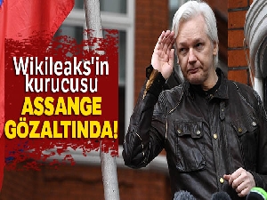 Wikileaks'in kurucusu Assange tutuklandı