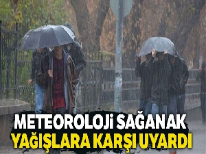 Meteoroloji sağanak yağışlara karşı uyardı, 14 Nisan 2019 yurtta hava durumu