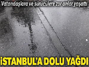 İstanbul'da dolu