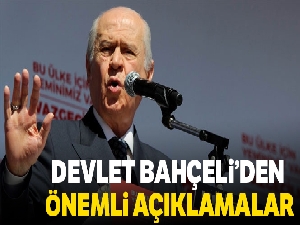 Bahçeli'den önemli açıklamalar