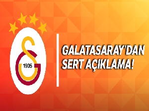 Galatasaray'dan sert açıklama!