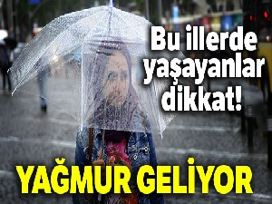 Bu illerde yaşayanlar dikkat! Yağmur geliyor |16 Nisan yurtta hava durumu