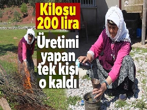 Kilosunu 200 liradan sattığı katranı üreten son kişi