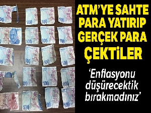 Sahte para yatırarak, enflasyonu düşürecekmiş