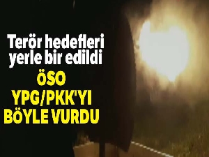 ÖSO, YPG/PKK'yı böyle vurdu