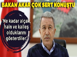 Bakan Akar'dan terörle mücadele açıklaması