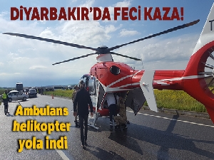 Diyarbakır'da feci trafik kazası!