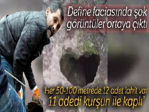 Define kazısında 1 kişi ölmüş, 6 kişi zehirlenmişti! Şok görüntüler ortaya çıktı