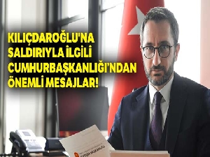 Cumhurbaşkanlığı İletişim Başkanı Altun'dan şehit cenazesinde yaşananlar hakkında açıklama