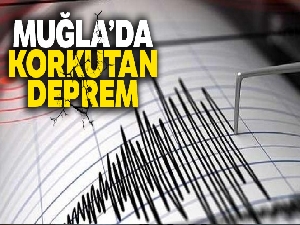 Muğla'da 4.3 büyüklüğünde deprem |Son depremler...