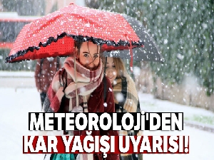 Meteoroloji'den kar yağışı uyarısı |23 Nisan yurtta hava durumu