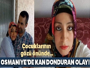 Çocuklarının gözü önünde hamile eşini öldürüp intihar etti