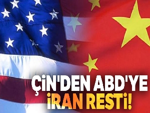 Çin'den ABD'ye İran resti: 'İşbirliğimiz devam edecek'