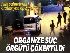 Denizli polisi 29 kişilik organize suç örgütünü çökertti