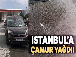 İstanbul'a çamur yağdı, vatandaşlar oto yıkamacılara koştu