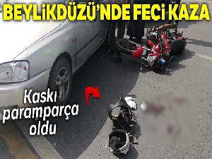 Beylikdüzü'nde feci kaza:1 ağır yaralı
