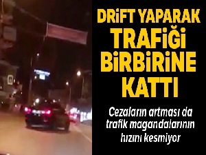 Trafik magandası Bağdat Caddesi'nde terör estirdi