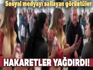 Uçağı rötar yapınca görevliye hakaret eden yolcu, tepki topladı