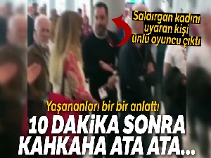 Oyuncu Serkan Balbal, havaalanında yaşananları anlattı