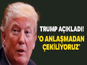 Trump, ABD'nin Uluslararası Silah Ticareti Anlaşması'ndan çekileceğini duyurdu