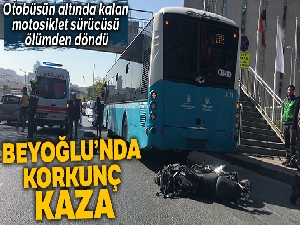 Beyoğlu Piyalepaşa Bulvarı'nda feci kaza