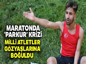 Milli atletler gözyaşlarına boğuldu