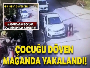 Tuzla'da 12 yaşındaki çocuğu döven maganda yakalandı