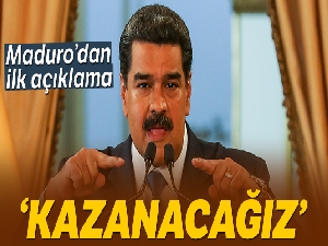 Maduro'dan darbeyle ilgili ilk açıklama: 'Kazanacağız'